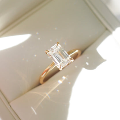 Round Halo, Pave & Split Shank Engagement Ring – 1.93 CT Lab Grown Diamond