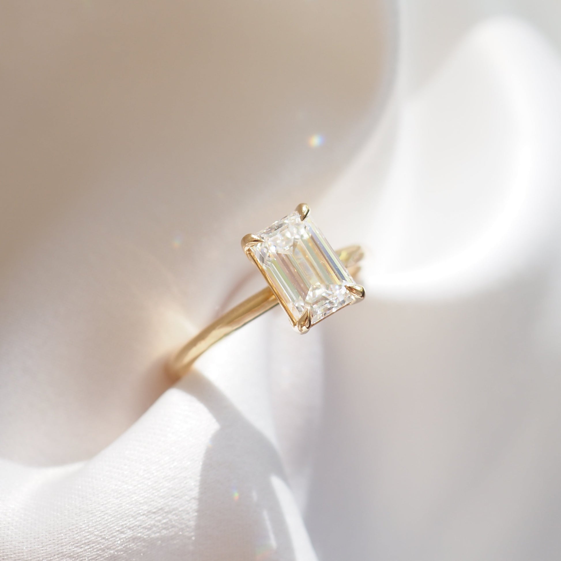 Round Halo, Pave & Split Shank Engagement Ring – 1.93 CT Lab Grown Diamond