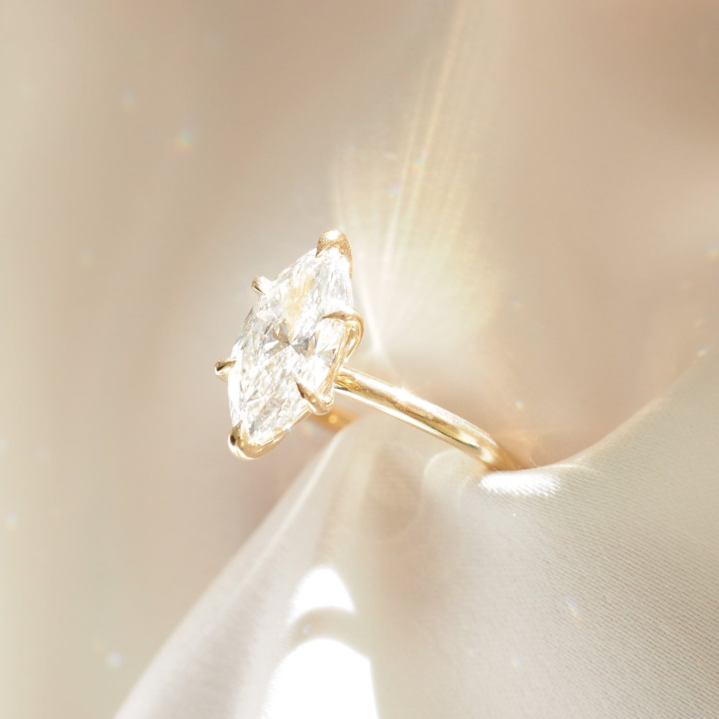 Round Halo, Pave & Split Shank Engagement Ring – 1.93 CT Lab Grown Diamond