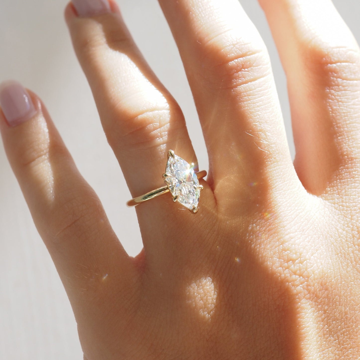 Round Halo, Pave & Split Shank Engagement Ring – 1.93 CT Lab Grown Diamond