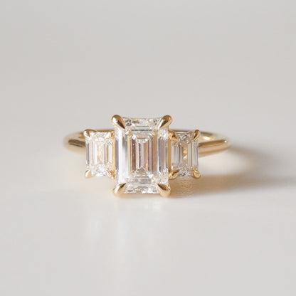 Round Halo, Pave & Split Shank Engagement Ring – 1.93 CT Lab Grown Diamond