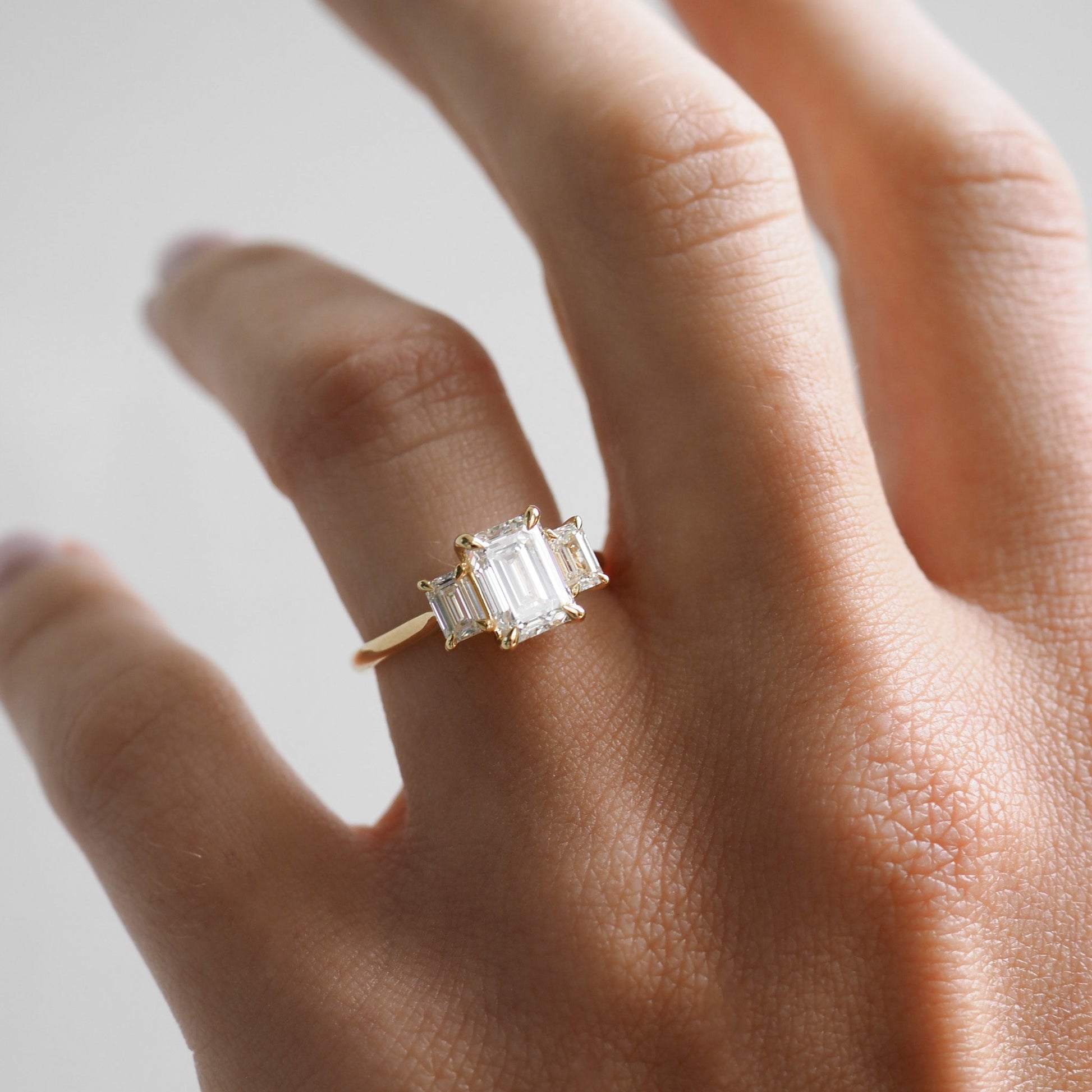 Round Halo, Pave & Split Shank Engagement Ring – 1.93 CT Lab Grown Diamond