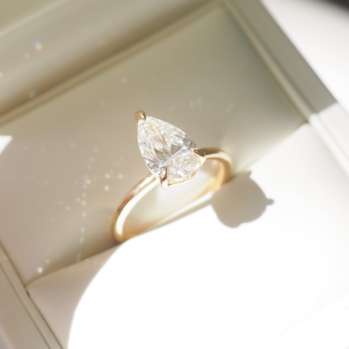 Round Halo, Pave & Split Shank Engagement Ring – 1.93 CT Lab Grown Diamond