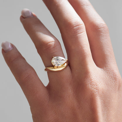 Round Halo, Pave & Split Shank Engagement Ring – 1.93 CT Lab Grown Diamond