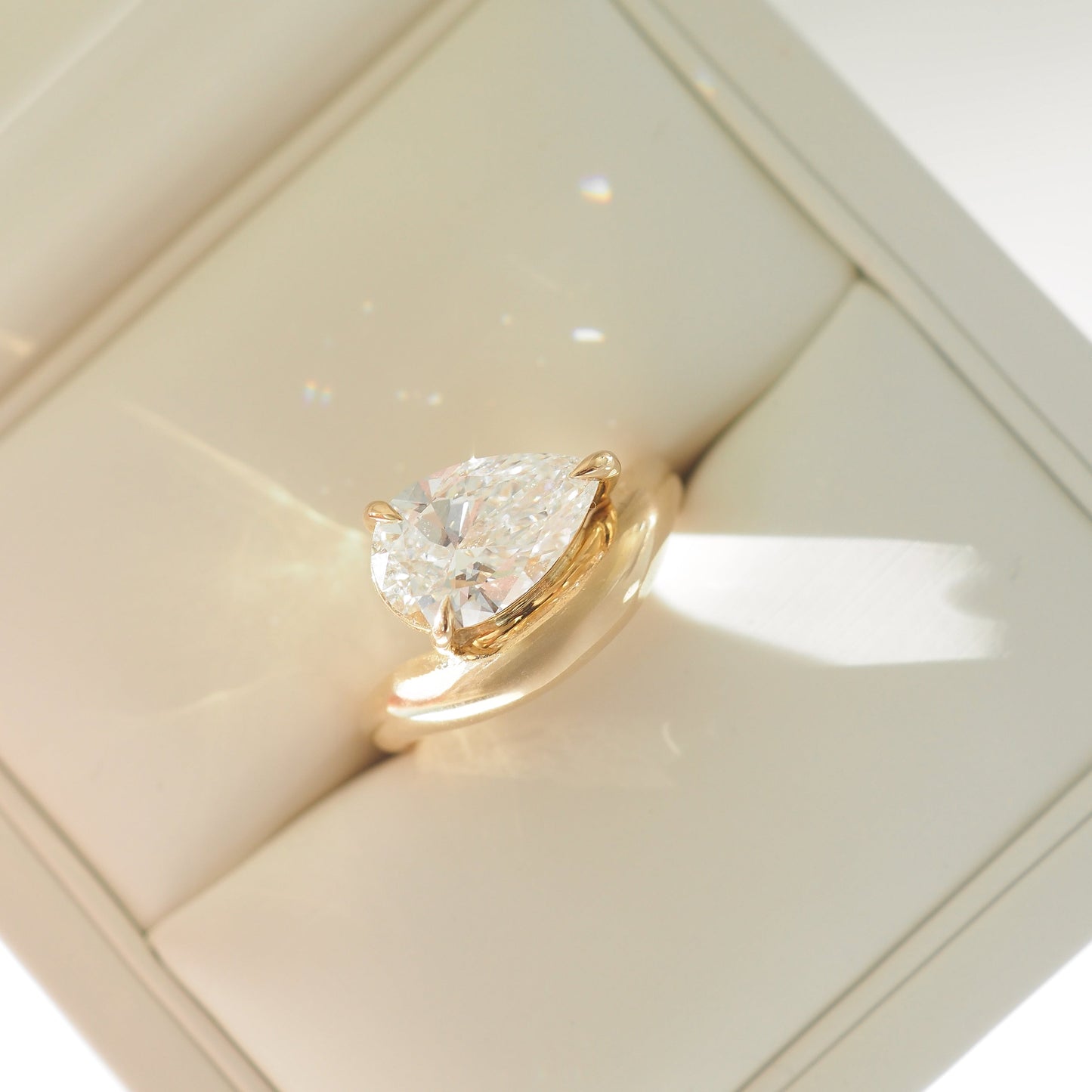Round Halo, Pave & Split Shank Engagement Ring – 1.93 CT Lab Grown Diamond