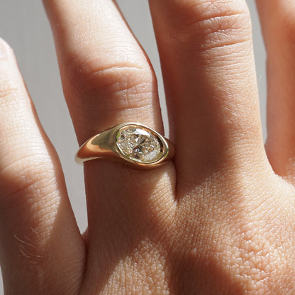 Round Halo, Pave & Split Shank Engagement Ring – 1.93 CT Lab Grown Diamond