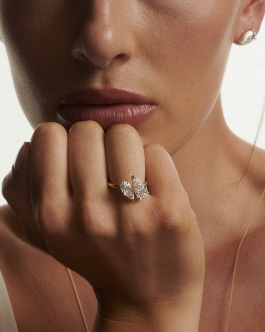 Round Halo, Pave & Split Shank Engagement Ring – 1.93 CT Lab Grown Diamond