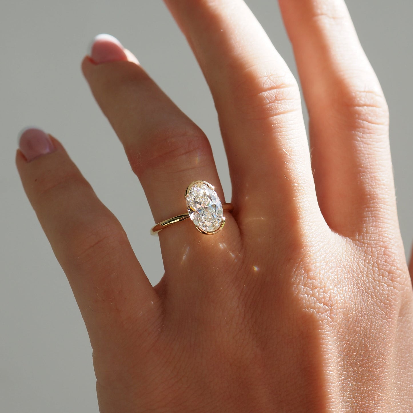 Round Halo, Pave & Split Shank Engagement Ring – 1.93 CT Lab Grown Diamond