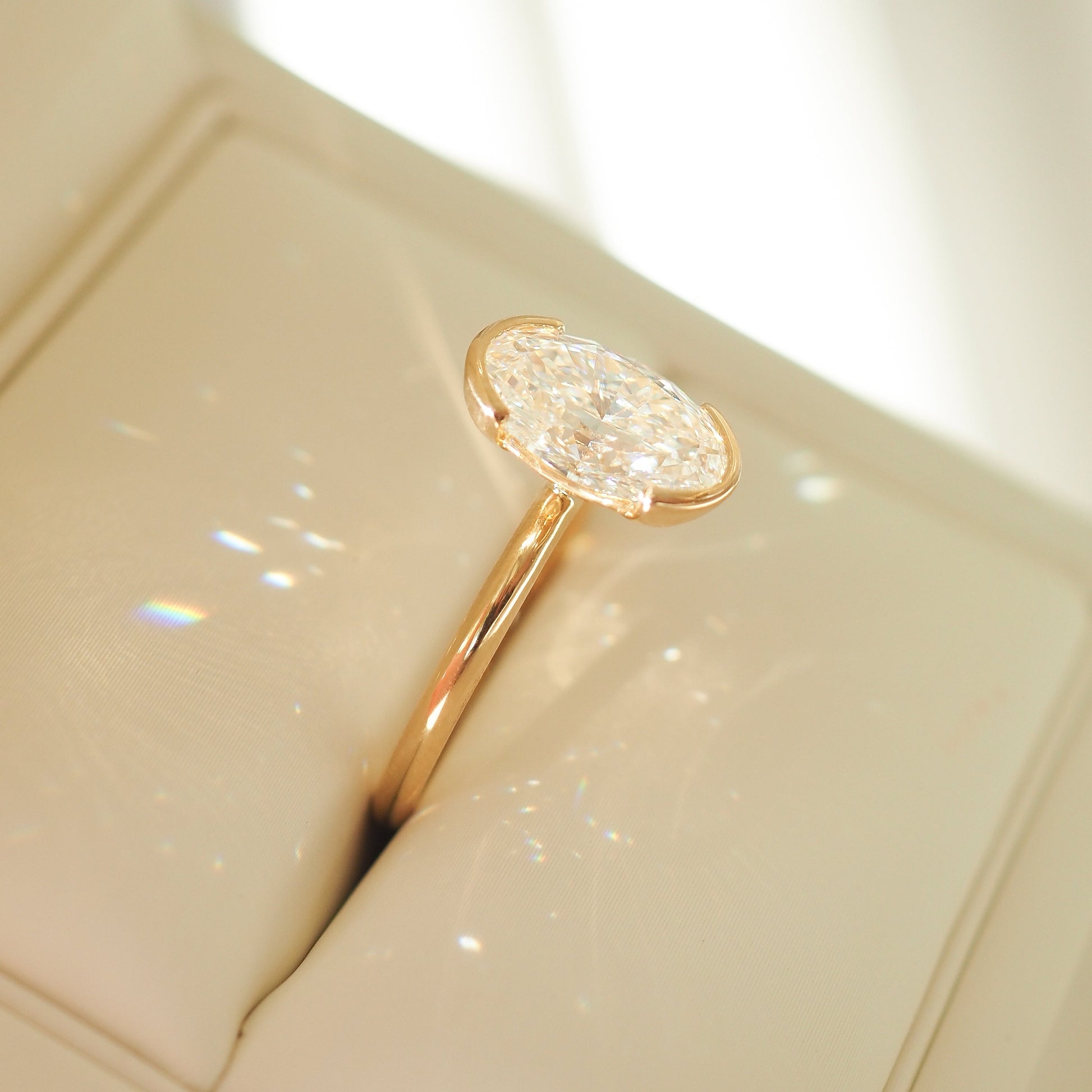 Round Halo, Pave & Split Shank Engagement Ring – 1.93 CT Lab Grown Diamond