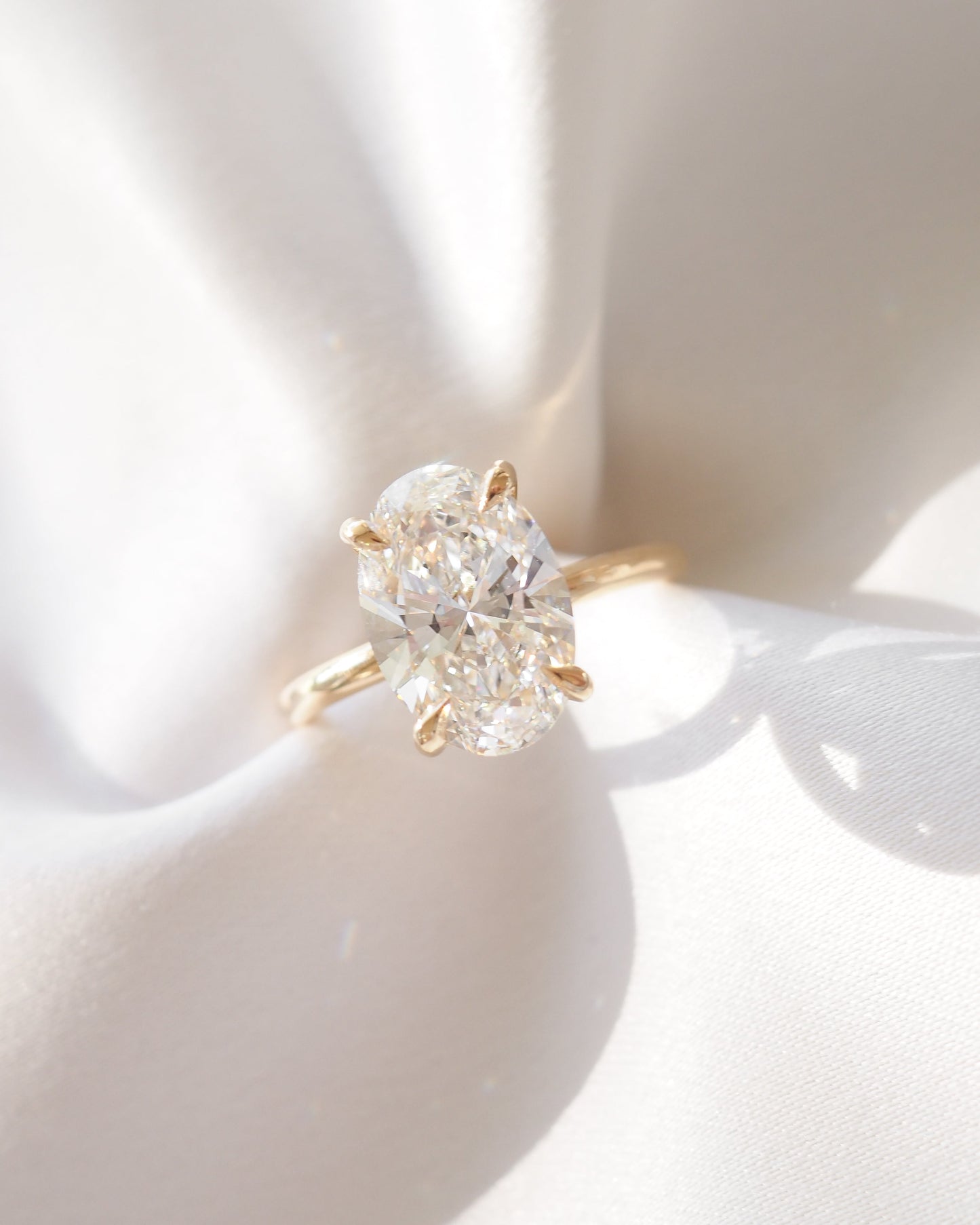 Round Halo, Pave & Split Shank Engagement Ring – 1.93 CT Lab Grown Diamond