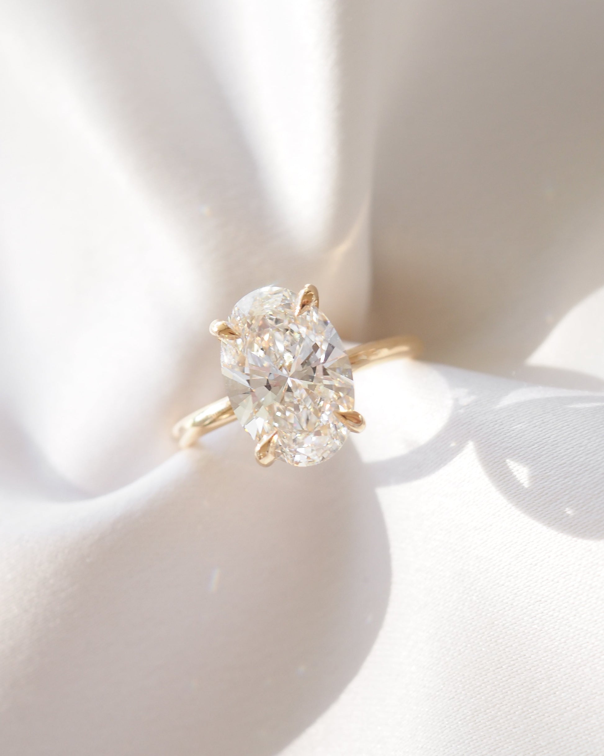 Round Halo, Pave & Split Shank Engagement Ring – 1.93 CT Lab Grown Diamond