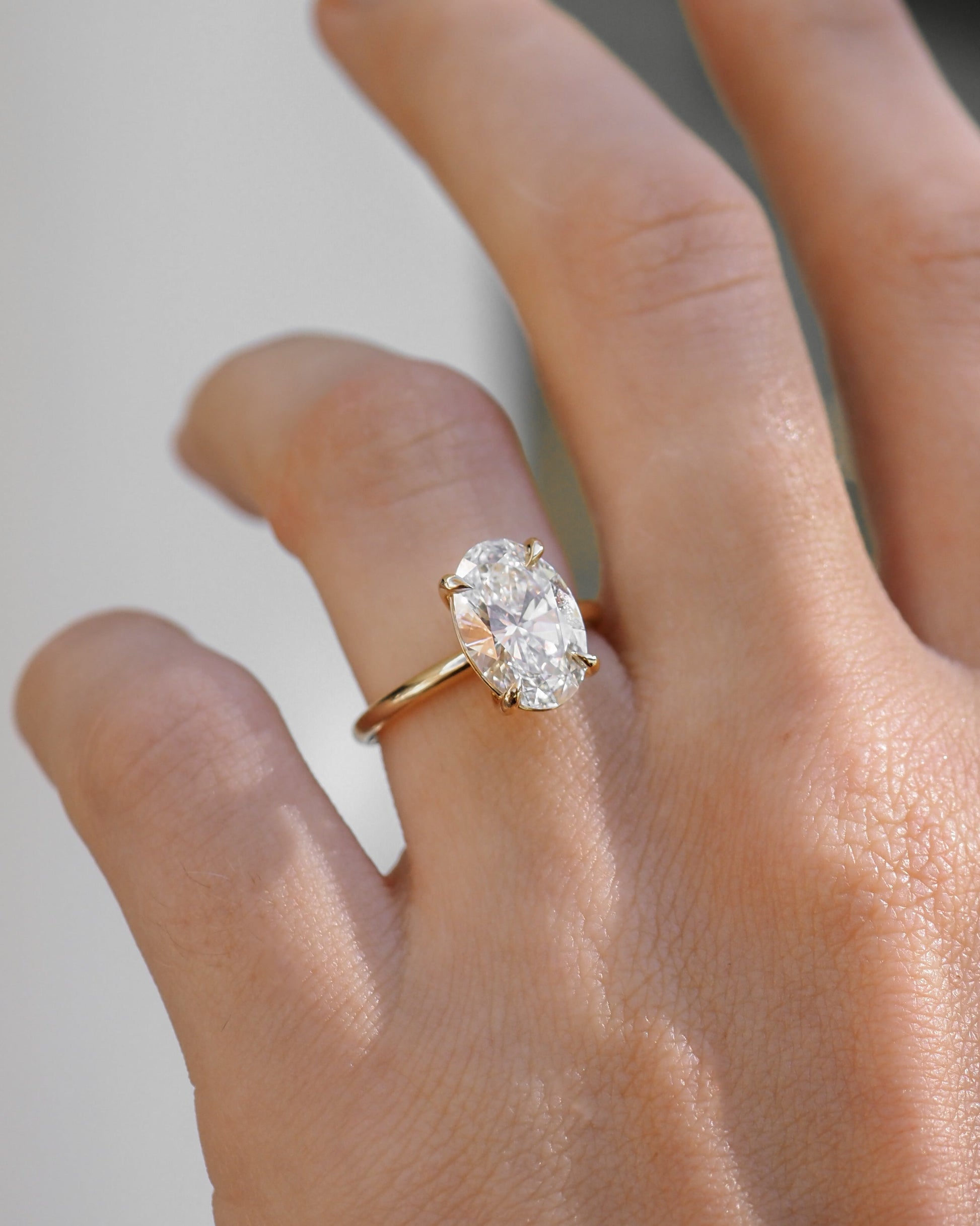 Round Halo, Pave & Split Shank Engagement Ring – 1.93 CT Lab Grown Diamond