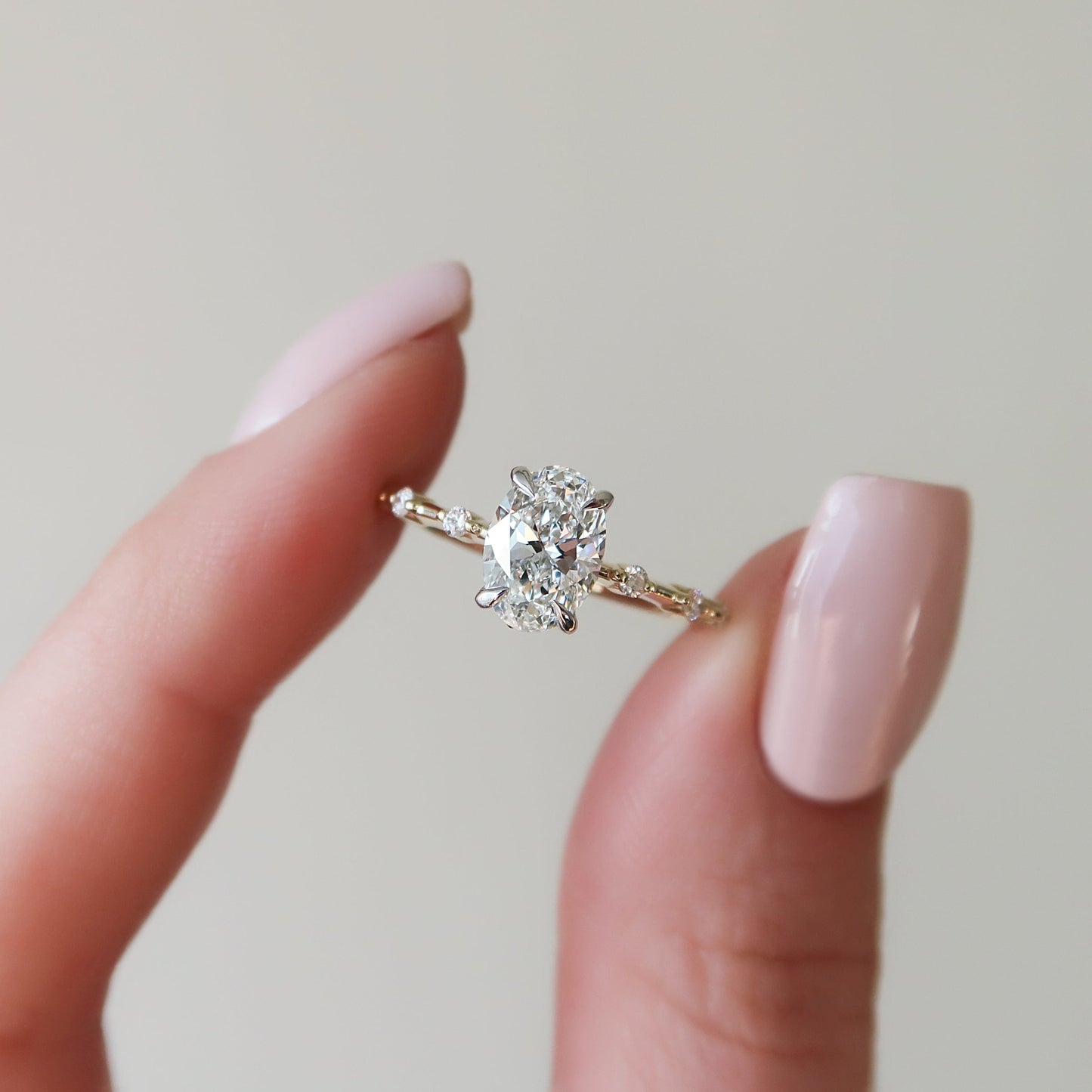 Asscher Three Stones Engagement Ring – 5.75 CT Moissanite Diamond