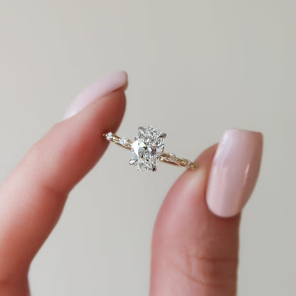 Asscher Three Stones Engagement Ring – 5.75 CT Moissanite Diamond