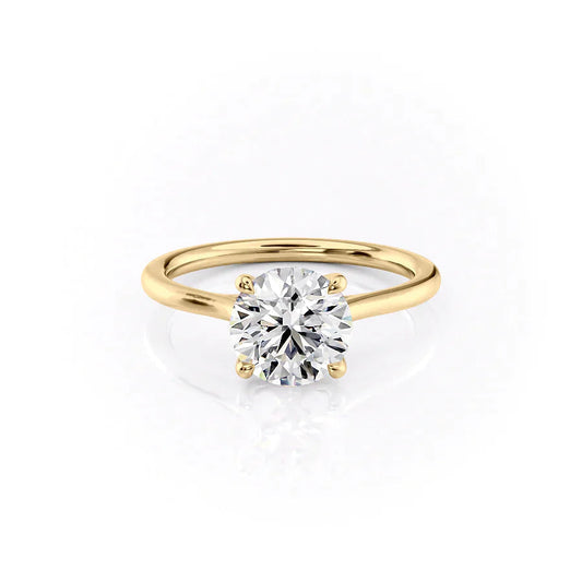 Asscher Three Stones Engagement Ring – 5.75 CT Moissanite Diamond