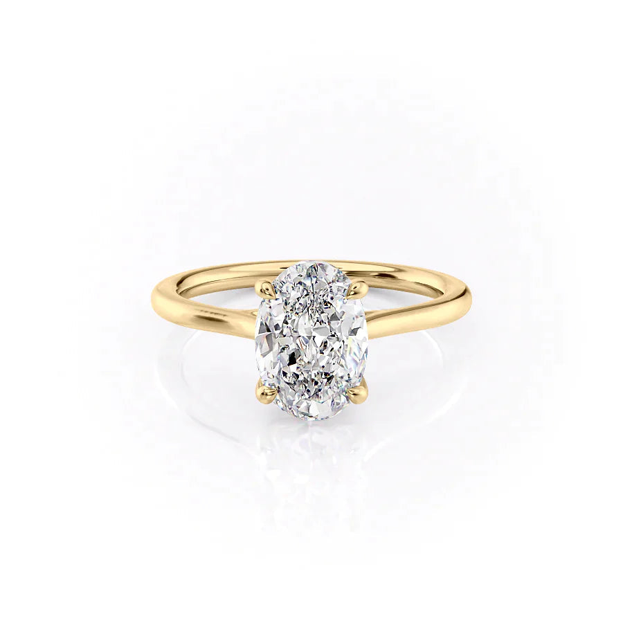 Asscher Three Stones Engagement Ring – 5.75 CT Moissanite Diamond