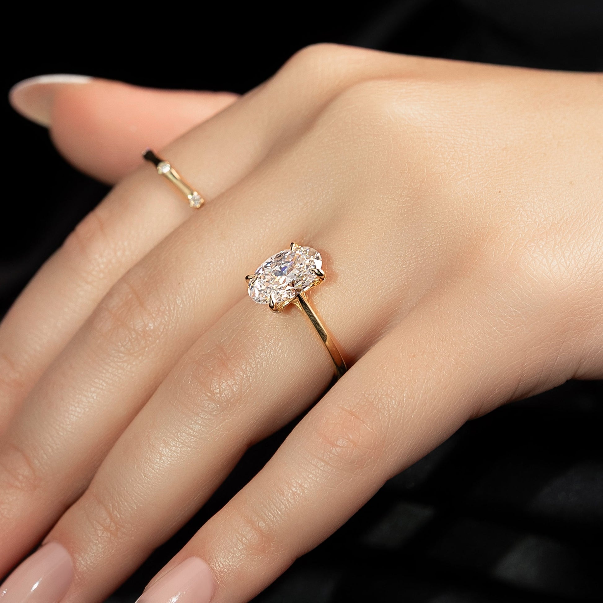 Asscher Three Stones Engagement Ring – 5.75 CT Moissanite Diamond