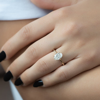 Asscher Three Stones Engagement Ring – 5.75 CT Moissanite Diamond