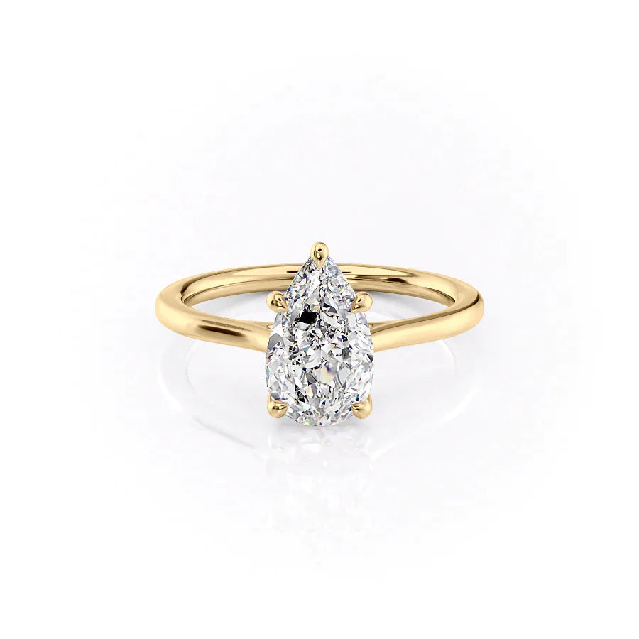 Asscher Three Stones Engagement Ring – 5.75 CT Moissanite Diamond