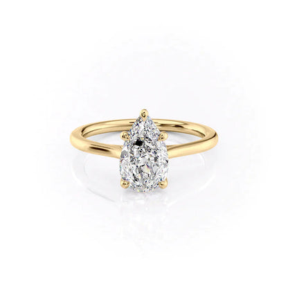 Asscher Three Stones Engagement Ring – 5.75 CT Moissanite Diamond