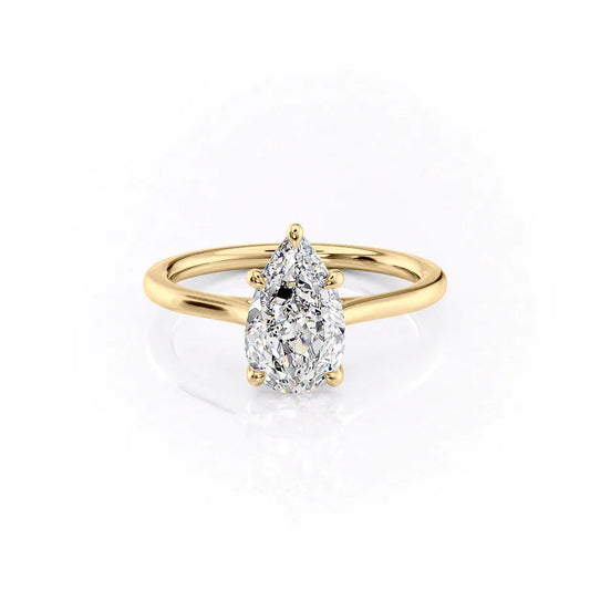 Asscher Three Stones Engagement Ring – 5.75 CT Moissanite Diamond
