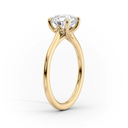 Asscher Three Stones Engagement Ring – 5.75 CT Moissanite Diamond