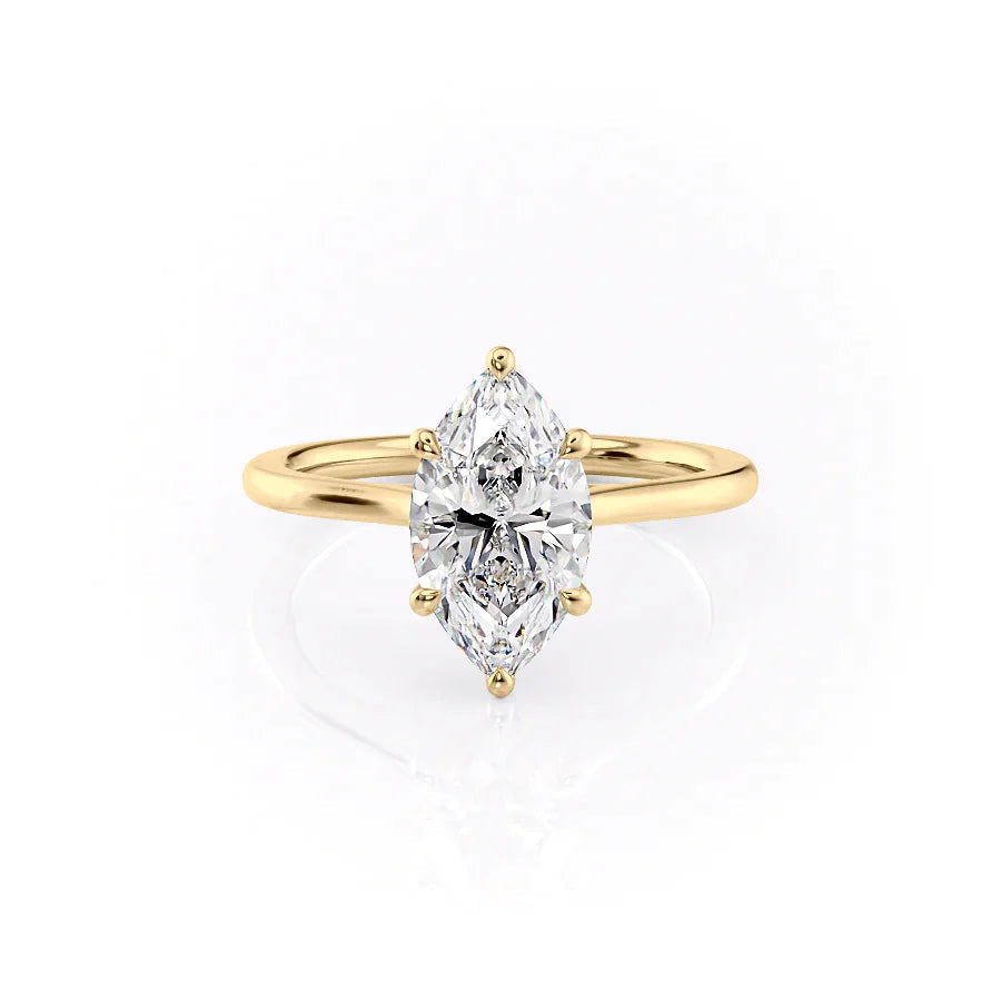 Asscher Three Stones Engagement Ring – 5.75 CT Moissanite Diamond