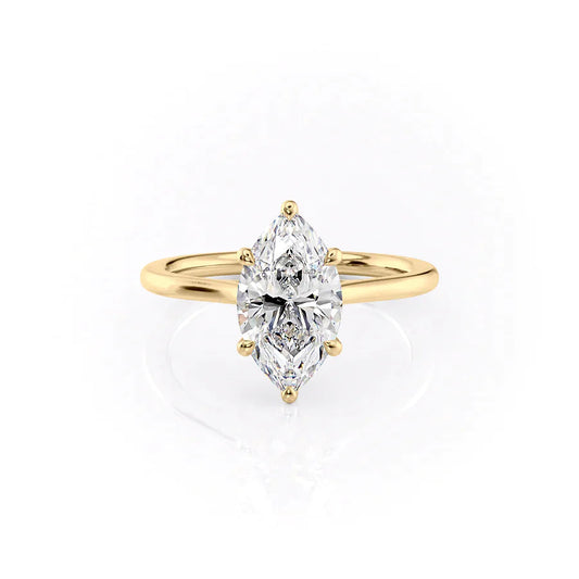 Asscher Three Stones Engagement Ring – 5.75 CT Moissanite Diamond
