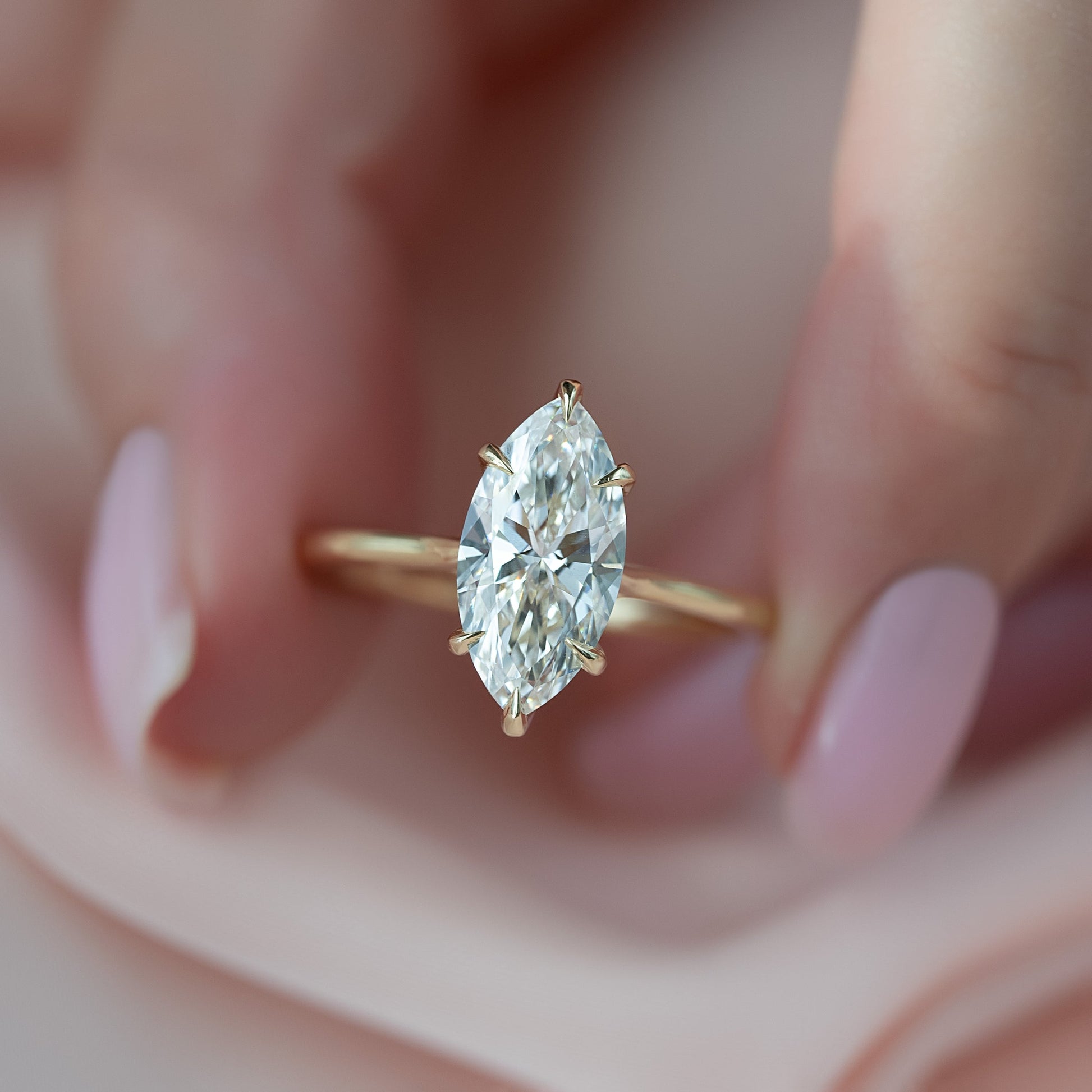 Asscher Three Stones Engagement Ring – 5.75 CT Moissanite Diamond