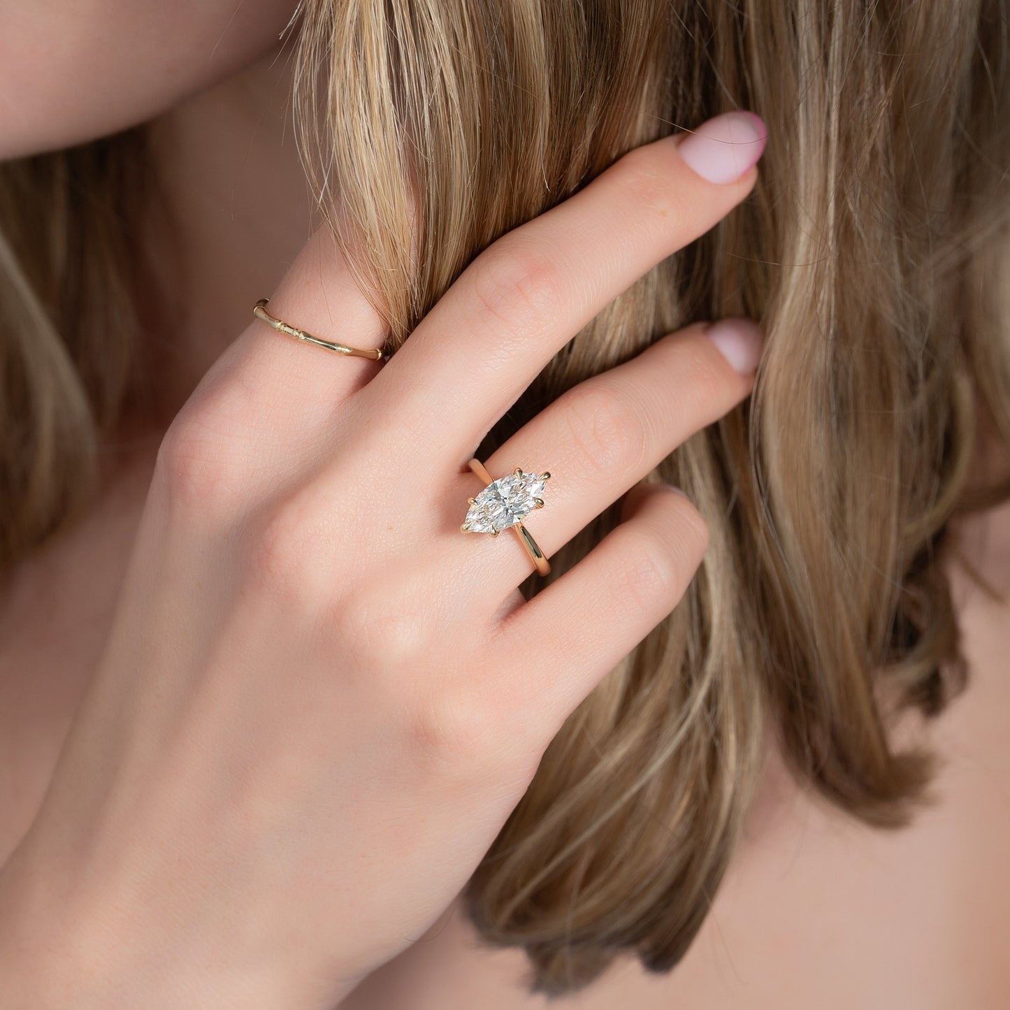 Asscher Three Stones Engagement Ring – 5.75 CT Moissanite Diamond