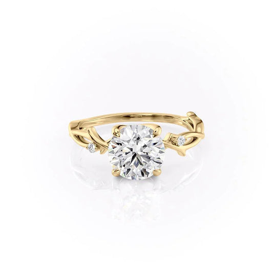 Asscher Three Stones Engagement Ring – 5.75 CT Moissanite Diamond
