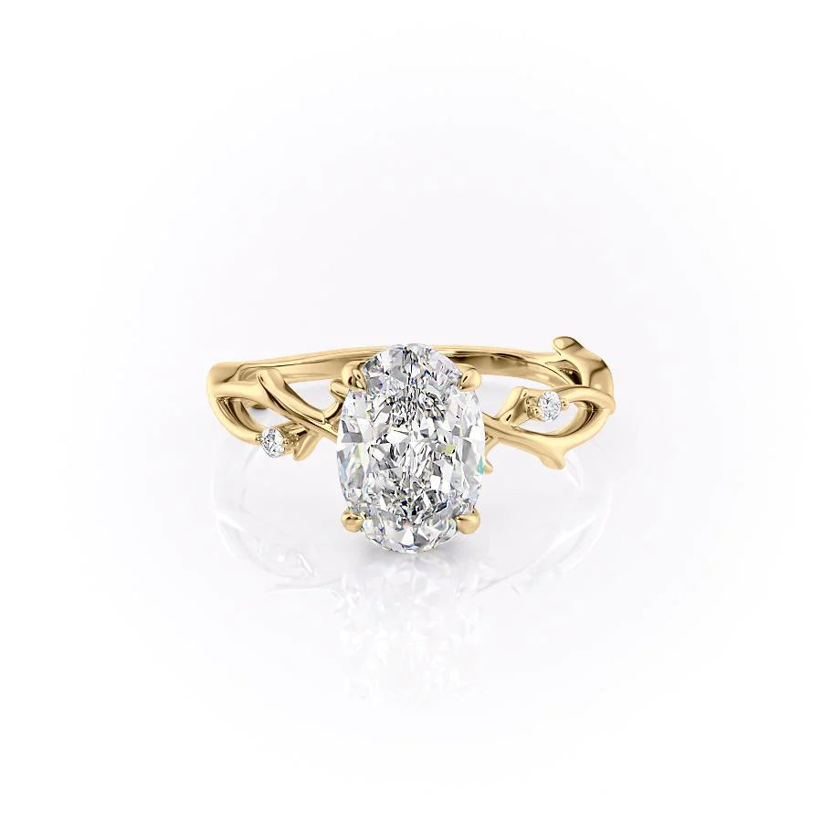 Asscher Three Stones Engagement Ring – 5.75 CT Moissanite Diamond
