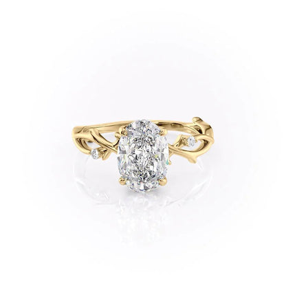 Asscher Three Stones Engagement Ring – 5.75 CT Moissanite Diamond
