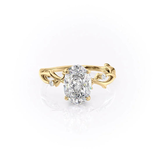 Asscher Three Stones Engagement Ring – 5.75 CT Moissanite Diamond