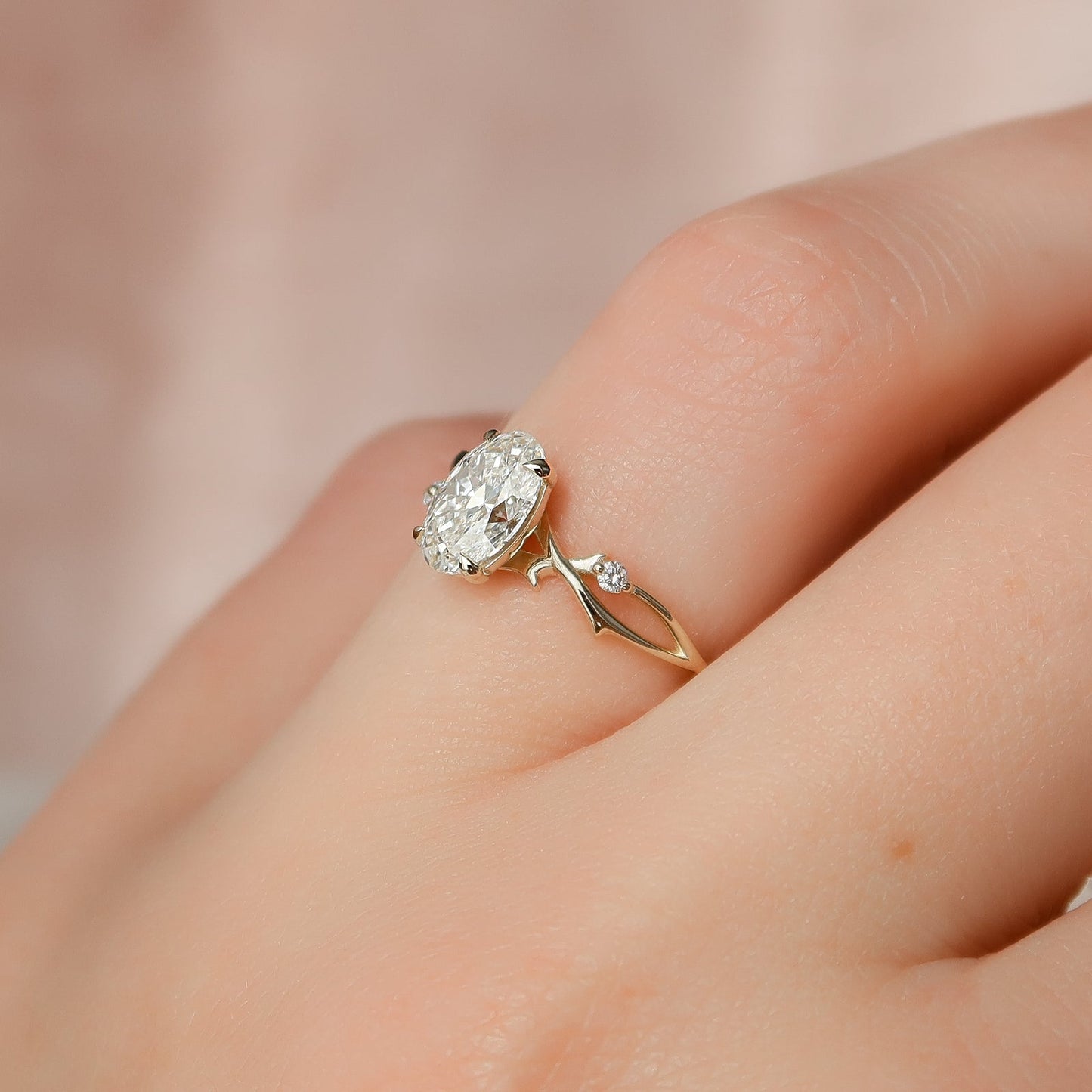 Asscher Three Stones Engagement Ring – 5.75 CT Moissanite Diamond