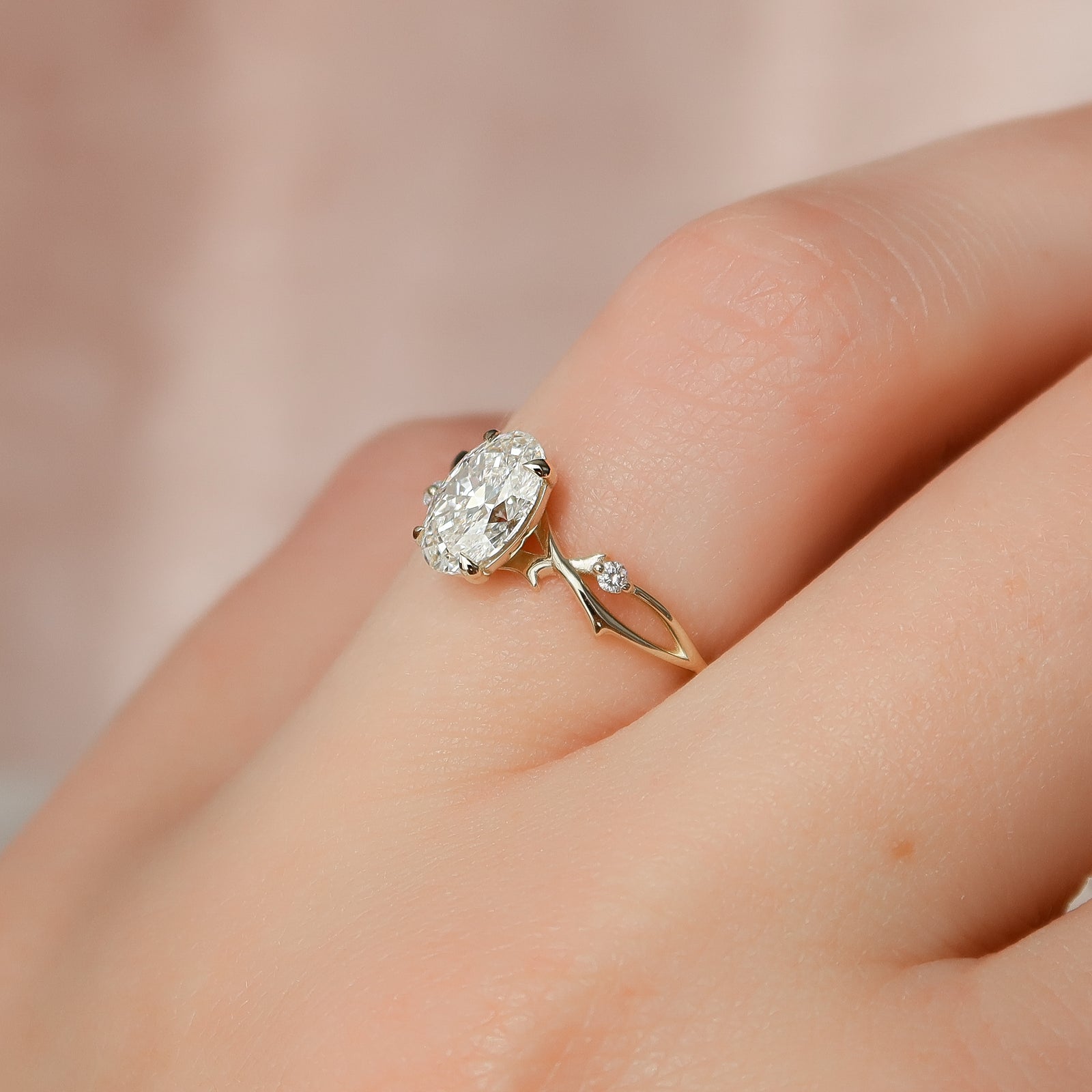 Asscher Three Stones Engagement Ring – 5.75 CT Moissanite Diamond