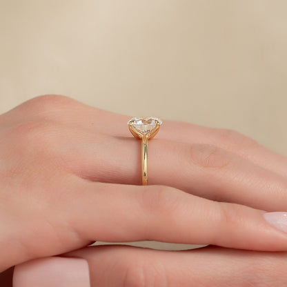Asscher Three Stones Engagement Ring – 5.75 CT Moissanite Diamond