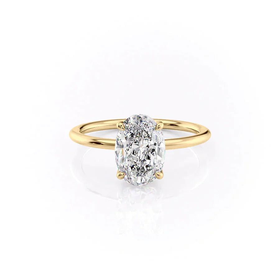 Asscher Three Stones Engagement Ring – 5.75 CT Moissanite Diamond