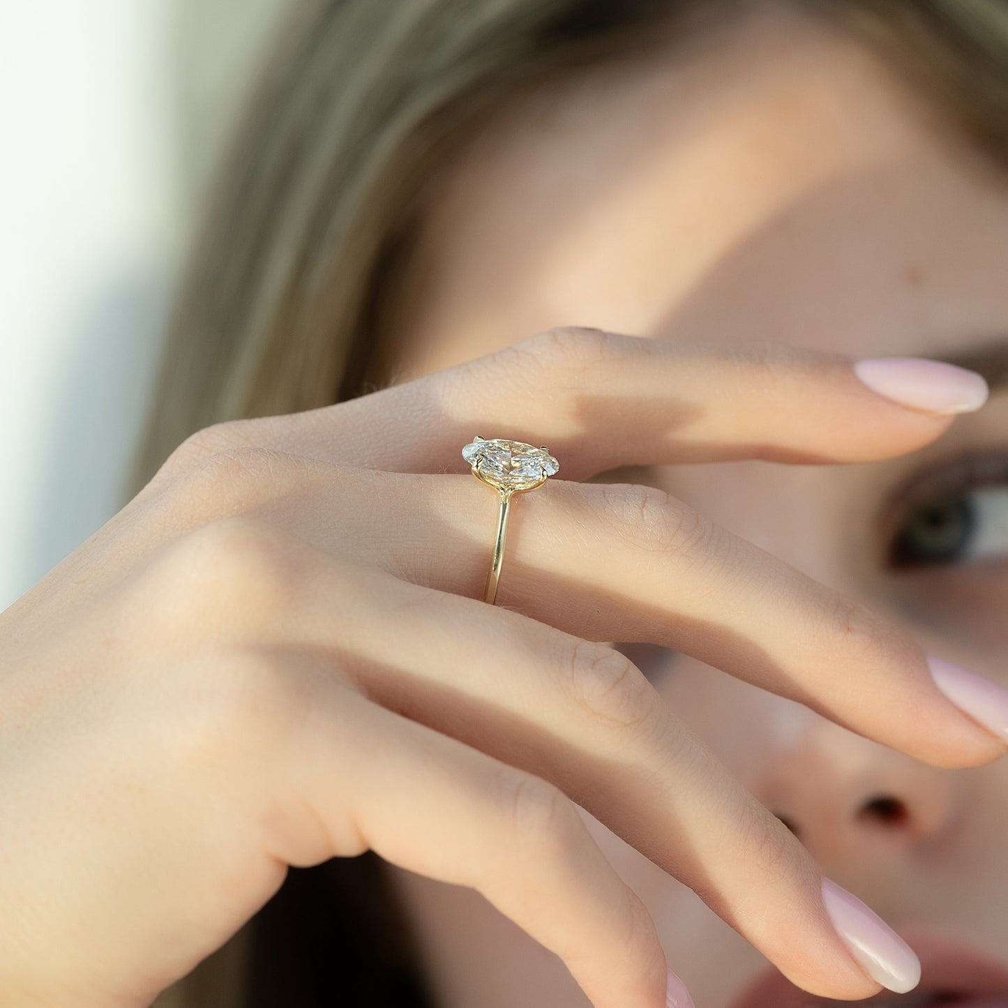 Asscher Three Stones Engagement Ring – 5.75 CT Moissanite Diamond