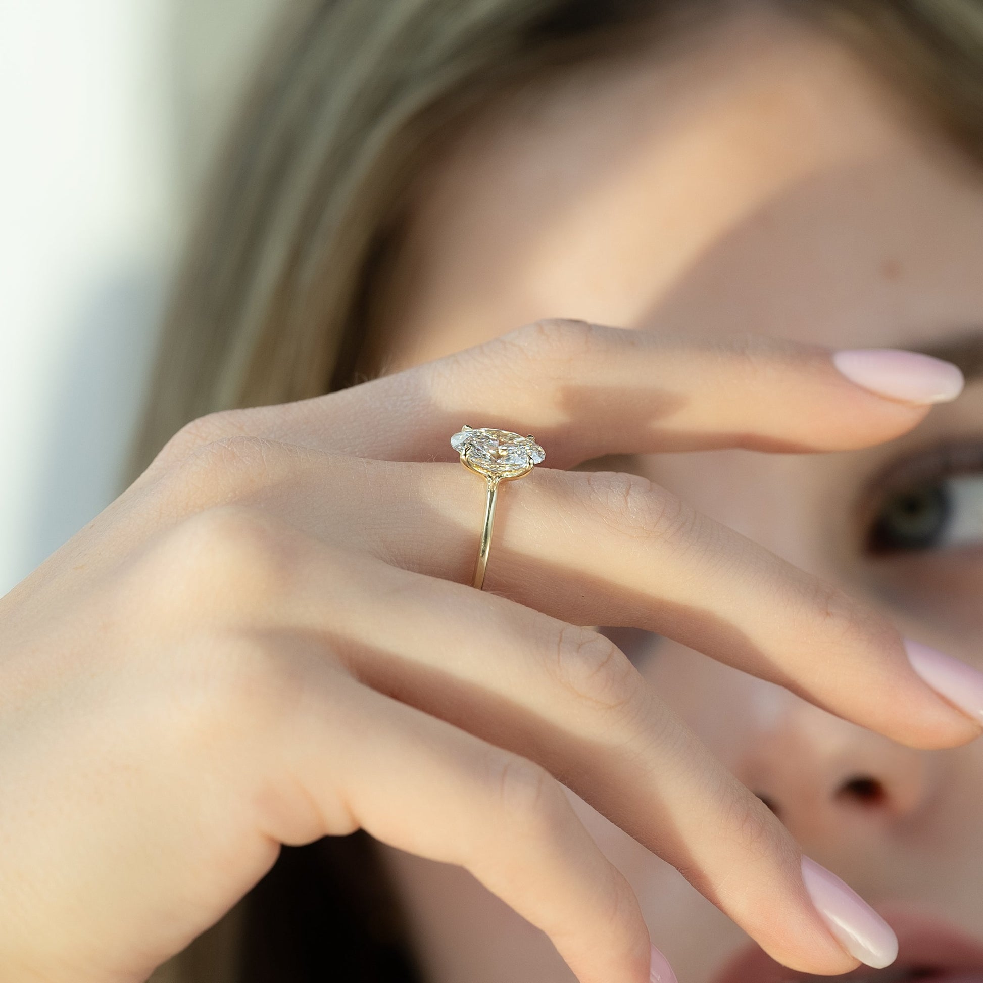 Asscher Three Stones Engagement Ring – 5.75 CT Moissanite Diamond