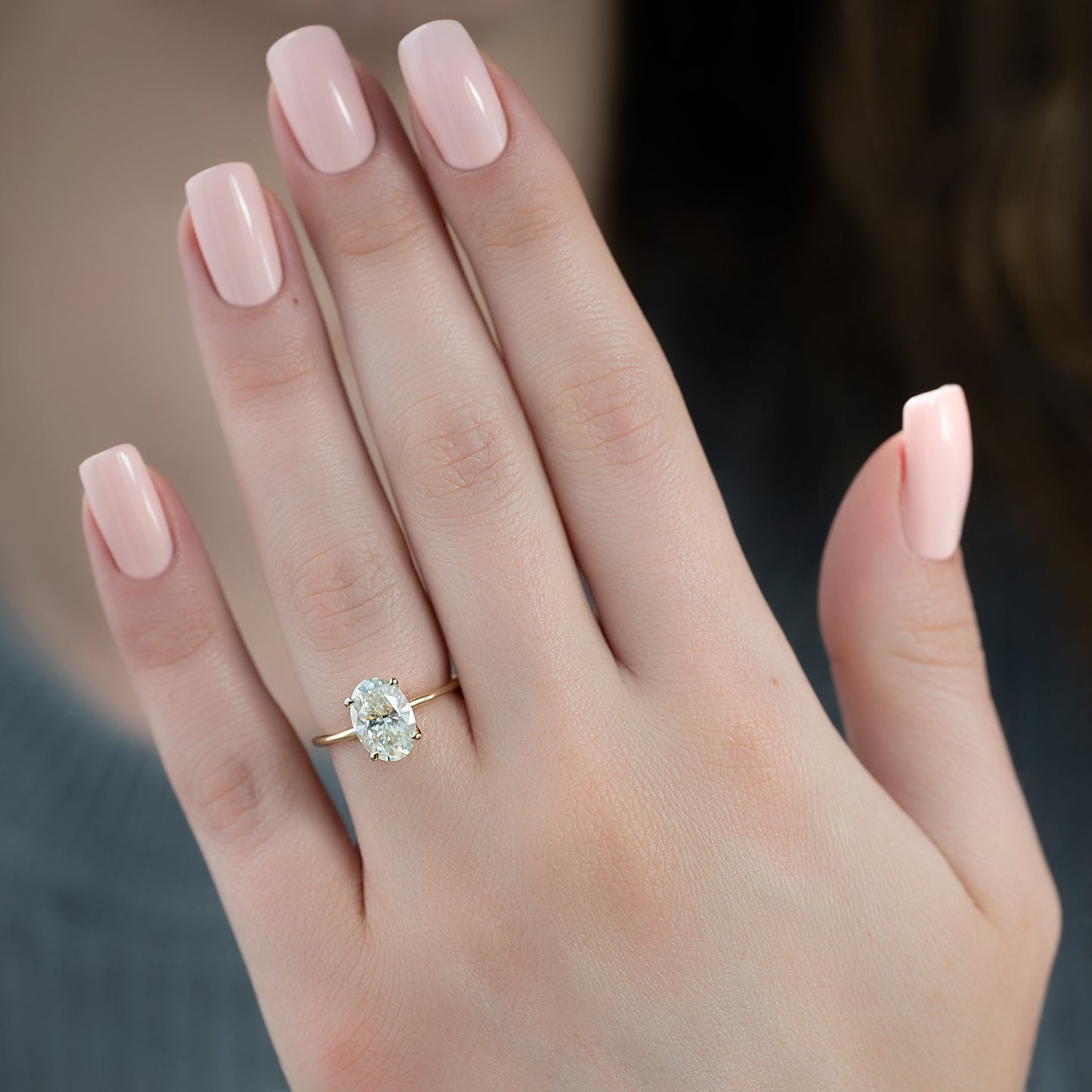 Asscher Three Stones Engagement Ring – 5.75 CT Moissanite Diamond