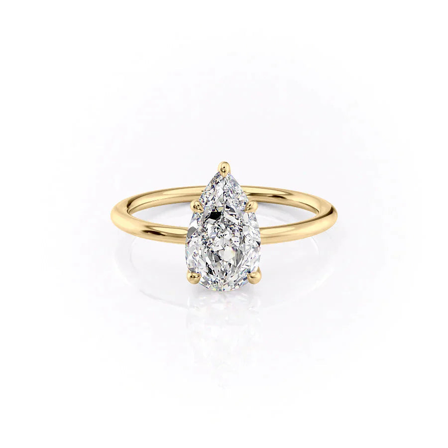 Asscher Three Stones Engagement Ring – 5.75 CT Moissanite Diamond