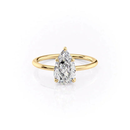Asscher Three Stones Engagement Ring – 5.75 CT Moissanite Diamond