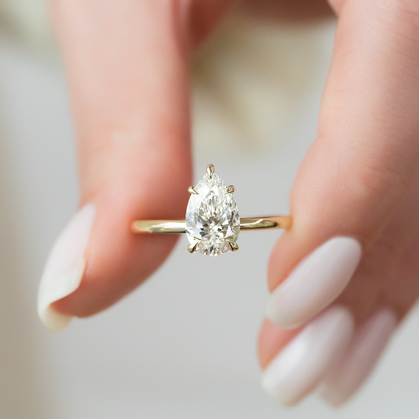 Asscher Three Stones Engagement Ring – 5.75 CT Moissanite Diamond