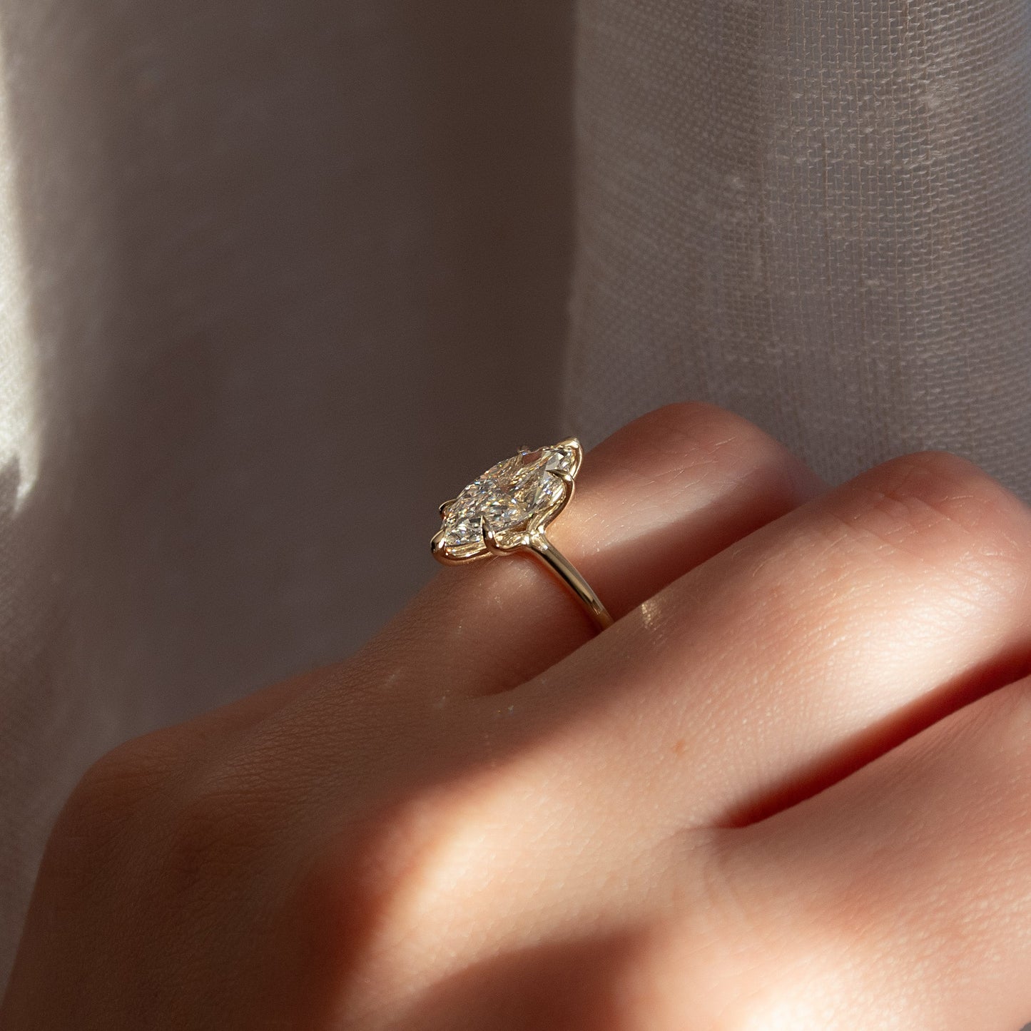 Asscher Three Stones Engagement Ring – 5.75 CT Moissanite Diamond
