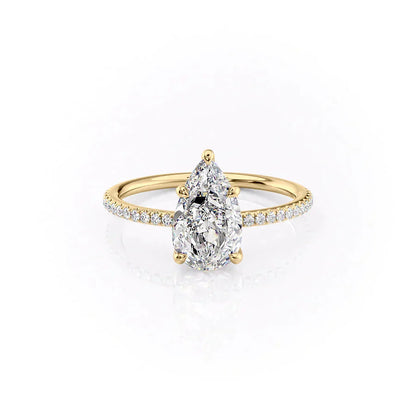 Asscher Three Stones Engagement Ring – 5.75 CT Moissanite Diamond