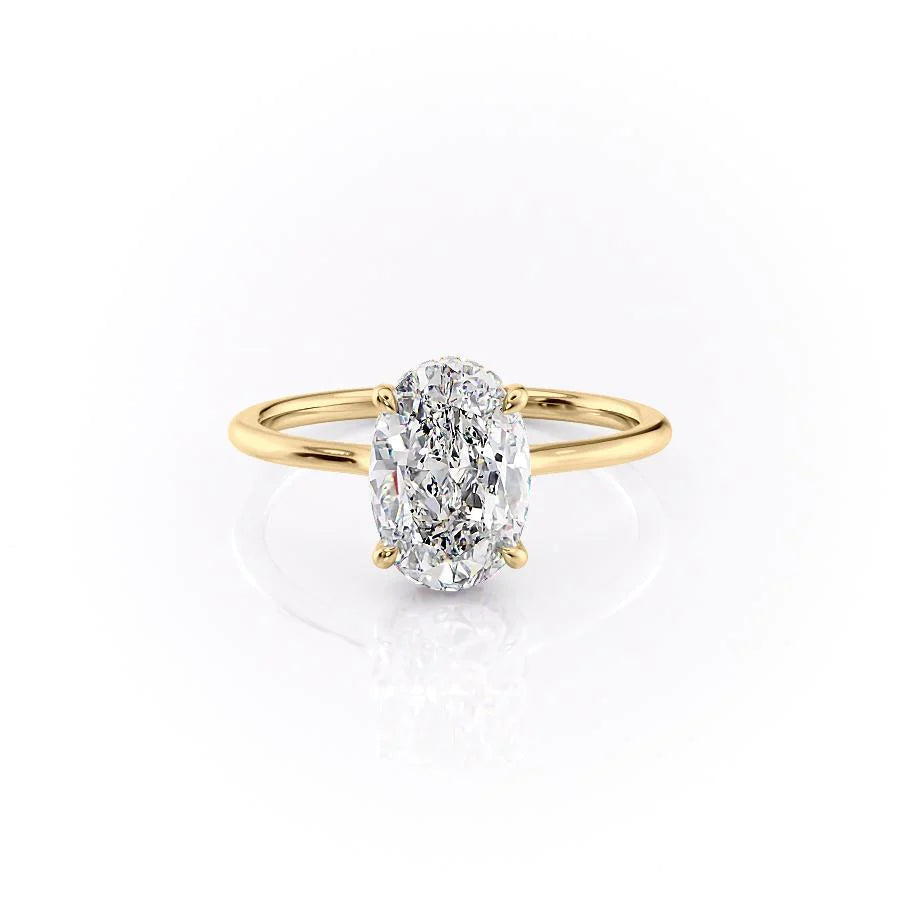 Asscher Three Stones Engagement Ring – 5.75 CT Moissanite Diamond