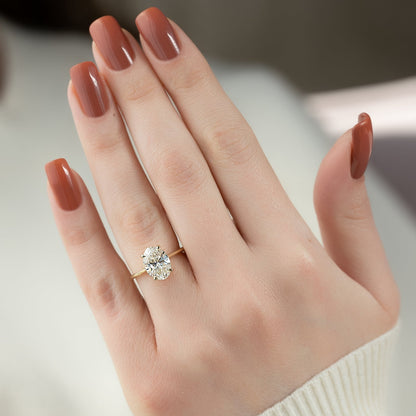 Asscher Three Stones Engagement Ring – 5.75 CT Moissanite Diamond