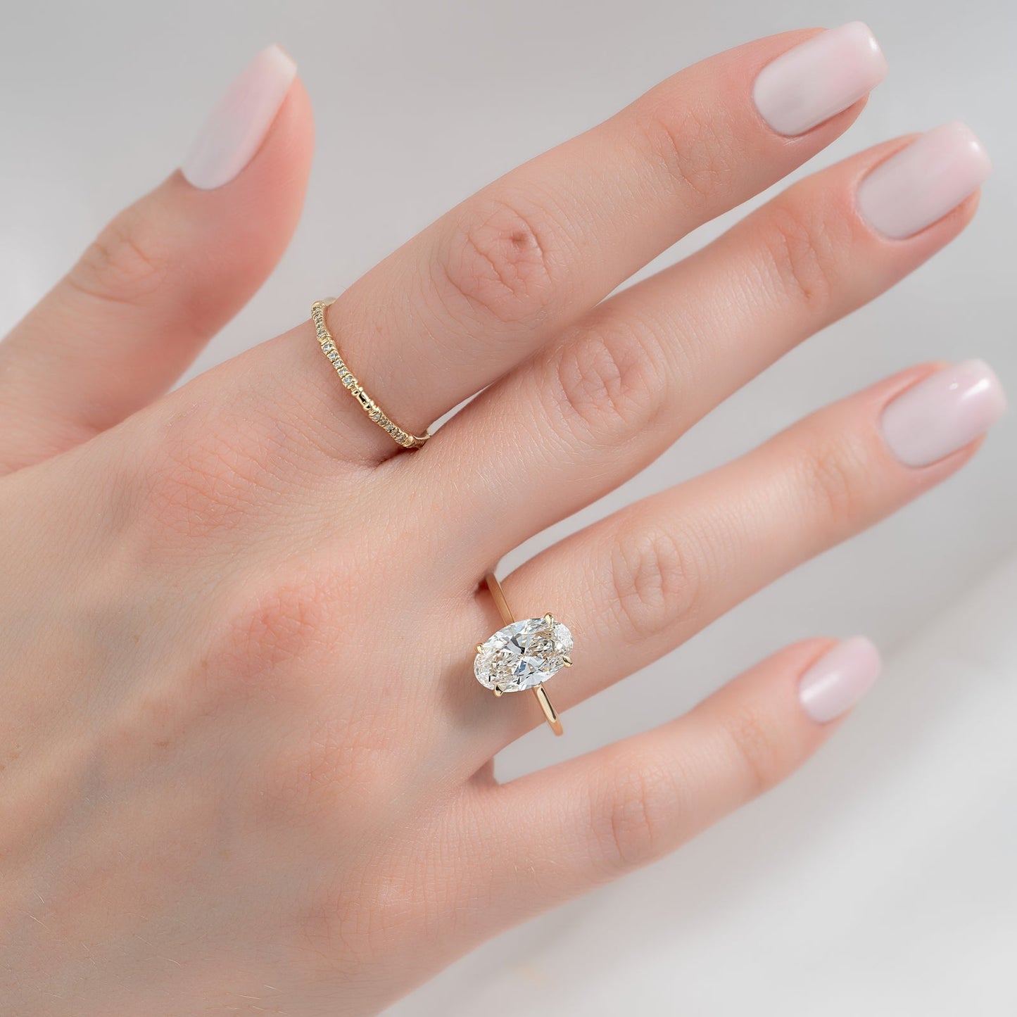 Asscher Three Stones Engagement Ring – 5.75 CT Moissanite Diamond