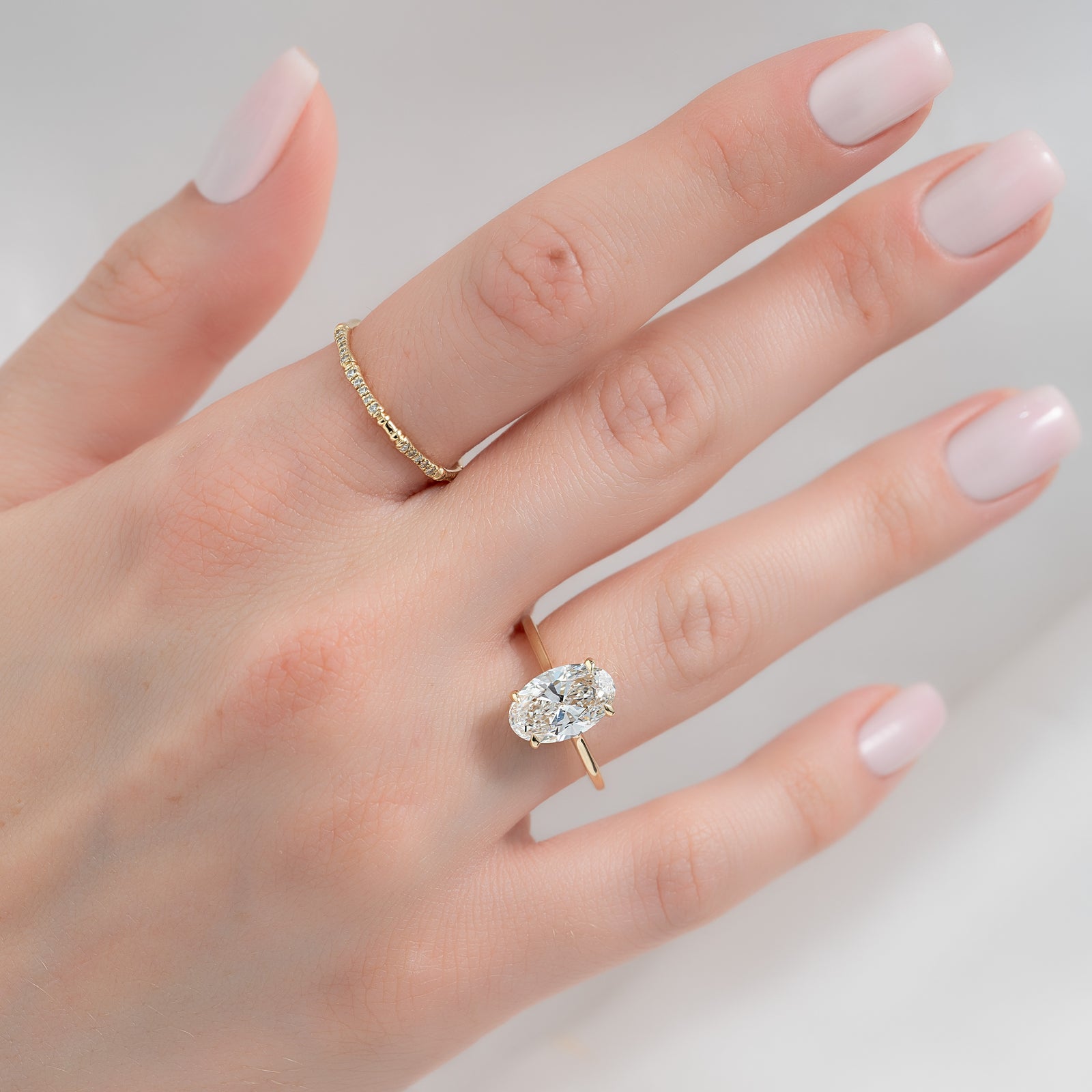 Asscher Three Stones Engagement Ring – 5.75 CT Moissanite Diamond